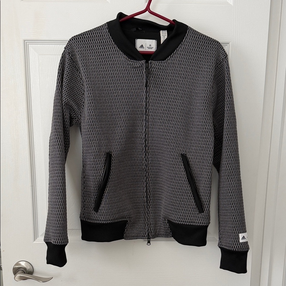 Adidas x Reigning Champ Monochrome Textured Jacket